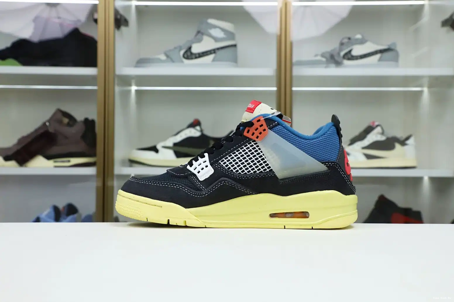 Kimikick NOIR' RETRO UNION X 4 LA JORDAN 'OFF AIR 0726